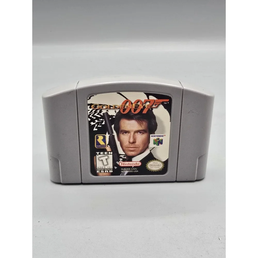 GoldenEye 007 Nintendo 64 N64 Video Game NUS-006 USA Rare Retro Authentic OEM